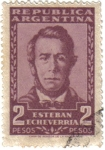 Stamps Argentina -  Esteban Echeberria. República de Argentina