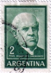 Stamps Argentina -  Domingo F. Sarmiento