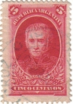 Stamps Argentina -  1810 1910 Savedra. República de Argentina