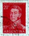 Stamps Argentina -  General José de San Martín