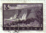 Stamps Argentina -  Dique 