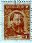Stamps Argentina -  José Hernandez. República de Argentina
