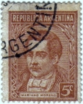 Stamps Argentina -  Mariano Moreno. República de Argentina