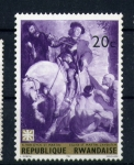 Stamps Rwanda -  S. Martín