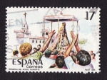 Stamps Spain -  ROMERIA DEL ROCIO