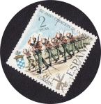 Stamps Spain -  50 ANIVº. CREACION DE LA LEGION