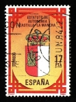 Sellos de Europa - Espaa -  Estatuto de Autonomia C.la Mancha
