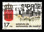 Sellos de Europa - Espa�a -  Estatuto de Autonomia Madrid