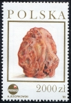 Stamps Poland -  Minerales