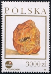 Stamps : Europe : Poland :  Minerales