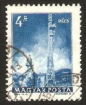 Stamps Hungary -  ciudad de pecs