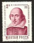 Sellos de Europa - Hungr�a -  Shakespeare