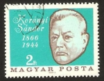 Stamps : Europe : Hungary :  koranyi sandor