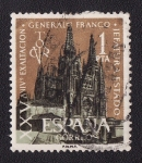 Stamps Spain -  Anivº Exaltaciòn General Franco
