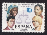 Stamps Spain -  Año Internacional de la Mujer