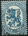 Stamps Finland -  Emisión de Helsinki.León rampante