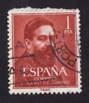 Stamps Spain -  1º Centº Albeniz