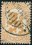 Stamps Finland -  Emisión de Helsinki.León rampante