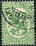 Stamps Europe - Finland -  Emisión de Helsinki.León rampante