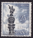 Stamps Spain -  Monumento a Colon