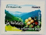 Stamps France -  Regiones de Francia :Lorraine - la ciruela amarilla