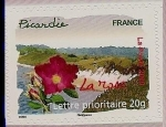 Sellos de Europa - Francia -  Regiones de Francia :Picardie - La rosa