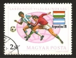 Sellos de Europa - Hungr�a -  campeonato mundial de futbol, argentina 78