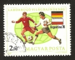 Stamps Hungary -  campeonato mundial de futbol, argentina 78