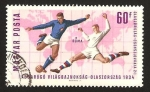 Sellos de Europa - Hungra -  campeonato mundial de futbol, roma 34