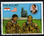 Stamps Paraguay -  1981 Columbia tripulacion