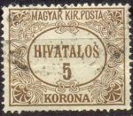 Stamps Hungary -  TIMBRE DE SERVICIO