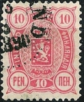 Stamps Finland -  Escudo.Valor en PEN