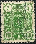 Stamps Finland -  Escudo.Valor en PEN