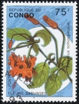 Sellos de Africa - Rep�blica del Congo -  Flores