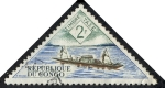 Stamps : Africa : Republic_of_the_Congo :  Canoa