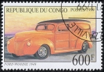 Stamps Republic of the Congo -  Coches