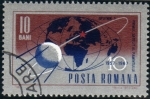 Stamps Romania -  1967 10 Aniversario Spoutnik 1