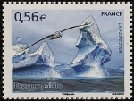 Stamps France -  paisaje polar