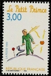 Stamps France -  Literatura- El Príncipito