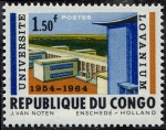Sellos de Africa - Repblica Democrtica del Congo -  Edificios y monumentos