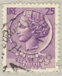 Stamps Italy -  Antica moneta siracusana