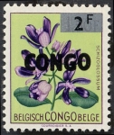 Sellos de Africa - Repblica Democrtica del Congo -  Flores