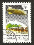 Stamps Hungary -  dirigible
