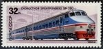 Stamps : Europe : Russia :  Trenes
