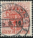 Stamps Sweden -  Escudo