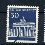 Stamps Germany -  Puerta de Brandenburgo