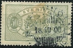 Stamps Sweden -  Escudo