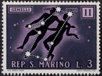 Sellos de Europa - San Marino -  Signos del zodiaco