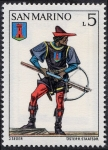 Stamps : Europe : San_Marino :  Guerrero