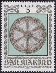 Sellos de Europa - San Marino -  Escudo